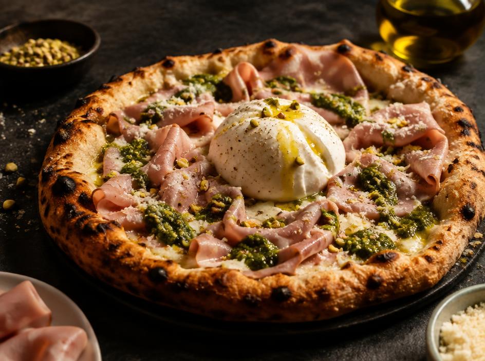 Imagine reprezentativă pentru Burrata — mare